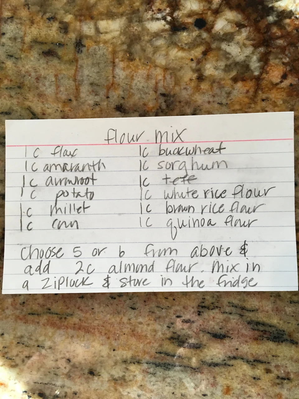Gluten Free flours photo 2